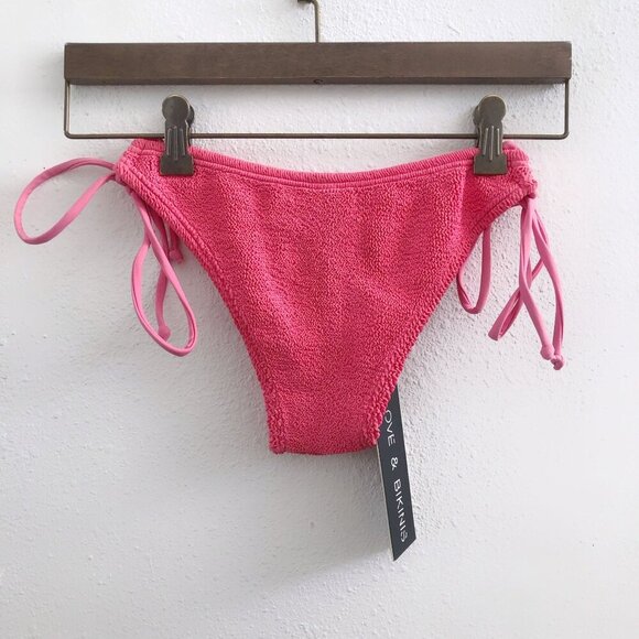 NWT LOVE & BIKINIS Jamaica Triangle Strings One Size Bikini SET O/S - Picture 5 of 11